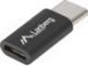 Picture of Adapter USB CM - micro USB BF 2.0 czarny 