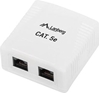 Picture of Gniazdo natynkowe 2x RJ45 Kat.5E białe 