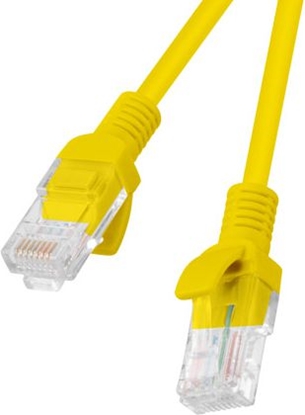Attēls no Lanberg Patchcord, Cat6, nieekranowany, 0.5m, óty (PCU6-10CC-0050-Y)