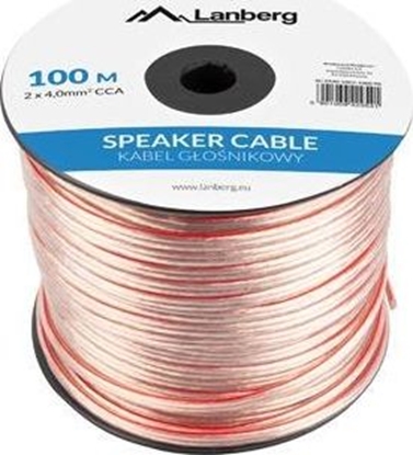 Изображение LANBERG speaker cable 2x4.0mm2 100m