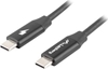 Picture of Kabel USB-C M/M 2.0 CA-CMCM-40CU-0005-BK Czarny 0.5m 