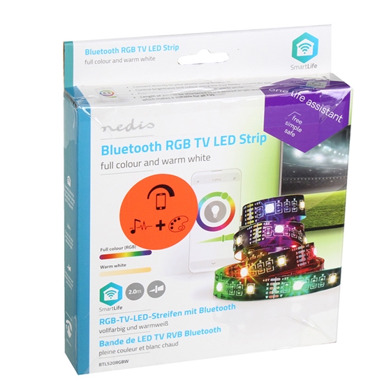 Изображение LED lenta Robert Smart TV 8W/RGB+WW+CW 2m kompl. WiFi