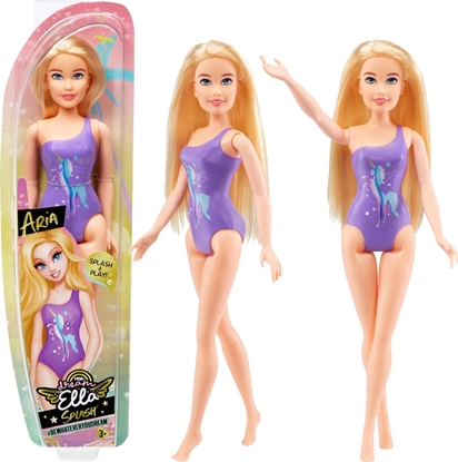 Attēls no MGA MGA's Dream Ella Splash Swim Doll - Aria (Purple)