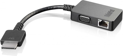 Attēls no Lenovo 4X90J31060 cable gender changer OneLink+ VGA/RJ45 Black
