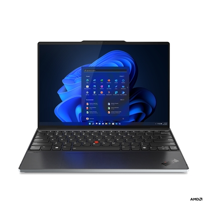 Attēls no Lenovo ThinkPad Z13 Laptop 33.8 cm (13.3") WUXGA AMD Ryzen™ 7 PRO 6850U 16 GB LPDDR5-SDRAM 256 GB SSD Wi-Fi 6E (802.11ax) Windows 11 Pro Grey, Black