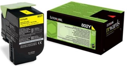 Attēls no Lexmark 802Y toner cartridge 1 pc(s) Original Yellow