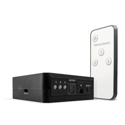 Изображение Lindy 3 Port TosLink (Optical) Digital Audio Switch