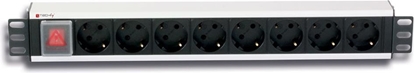 Picture of Techly Listwa zasilajca PDU 19" 1.5U 8x Schuko 3m (I-CASE STRIP-18SH)