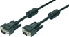 Изображение Kabel danych m/m VGA 2x Ferryt, 15m