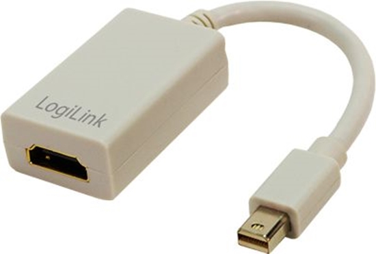 Изображение Logilink | Adapter Mini DisplayPort to HDMI with Audio: | Grey | Mini DisplayPort | HDMI A | 0.1 m