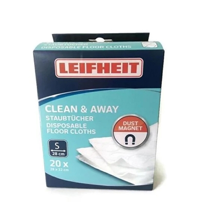 Attēls no Putekļu lupatas grīdas birstei Leifheit Clean&Away 20gab.