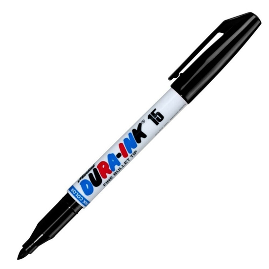 Picture of Marķieris izvelkamais Dura-Ink melns