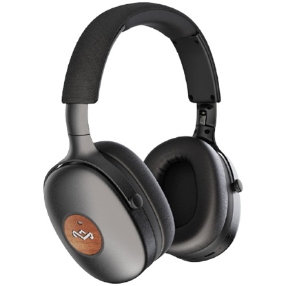Picture of Marley Positive Vibration XL ANC Headphones, Over-Ear, Wireless, Microphone, Signature Black | Marley | Headphones | Positive Vibration XL | ANC