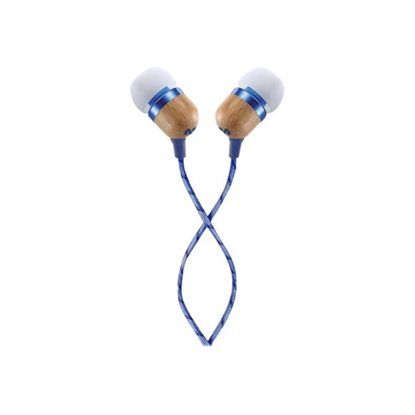 Picture of Marley Smile Jamaica Earbuds, In-Ear, Wired, Microphone, Denim | Marley | Earbuds | Smile Jamaica | Built-in microphone | 3.5 mm | Denim