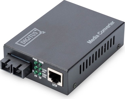 Изображение Digitus Fast Ethernet media converter SC RJ45 SC-duplex (DN-82021-1)