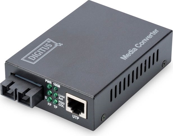 Изображение Digitus Fast Ethernet media converter SC RJ45 SC-duplex (DN-82021-1)