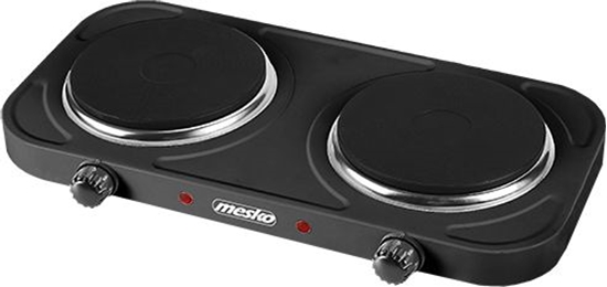 Picture of Mesko Electric stove MS 6509 Number of burners/cooking zones 2, Black, Electric