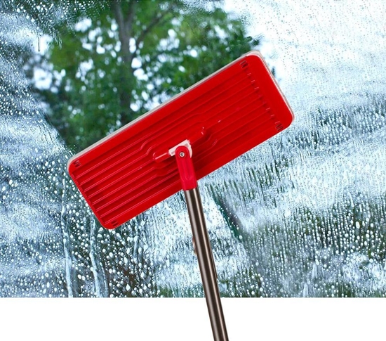 Picture of Mop płaski z wiadrem i wyciskaczem dwa wkłady HQ GreenBlue GB870