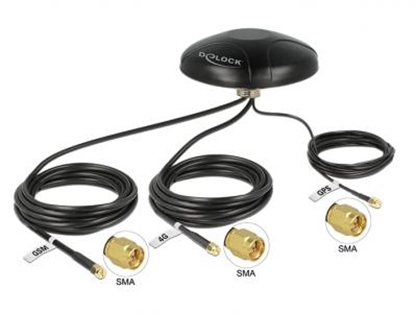 Изображение Multiband LTE UMTS GSM GPS SMA Antenna omnidirectional roof mount outdoor