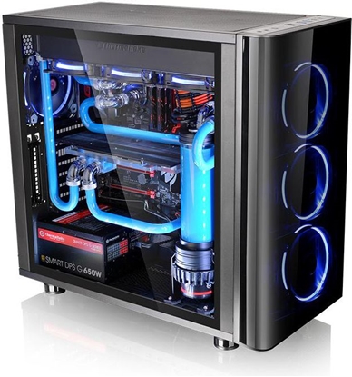 Picture of Obudowa View 31 USB3 Black Tempered Glass