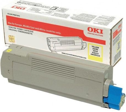 Изображение OKI 46490605 toner cartridge Original Yellow 1 pc(s)