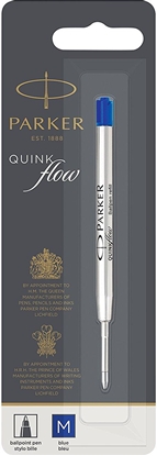 Attēls no Parker Quinkflow Refill M blue Ballpoint Pen (Blister)