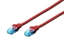 Изображение Digitus Kabel patch cord UTP, CAT.5E, czerwony, 0.25m, 15 LGW (DK-1512-0025/R)