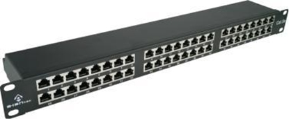 Attēls no Alantec Patch panel 19" 1U 48x RJ45 kat. 5e STP (PK049)