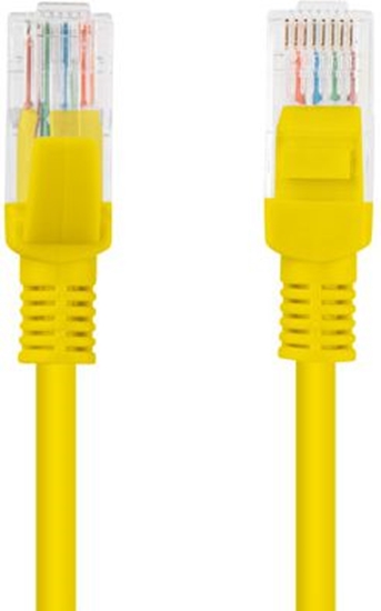 Picture of Lanberg Patchcord, Cat6, nieekranowany, 2m, óty (PCU6-10CC-0200-Y)