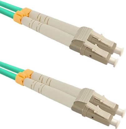 Изображение Patchcord światłowodowy LC/UPC - LC/UPC | Multimode | 50/125 | OM4 | Duplex | 2m