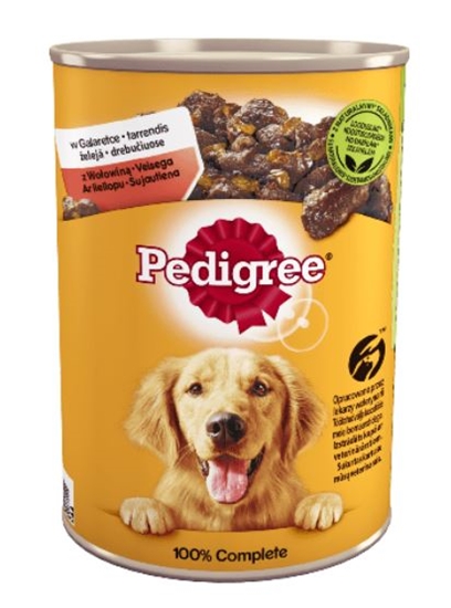 Изображение Pedigree beef in jelly 400g