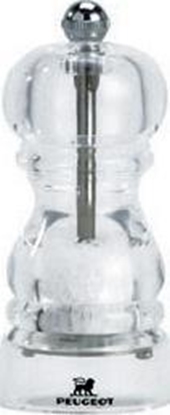 Picture of Peugeot NANCY salt mill Acryl clear 12 cm