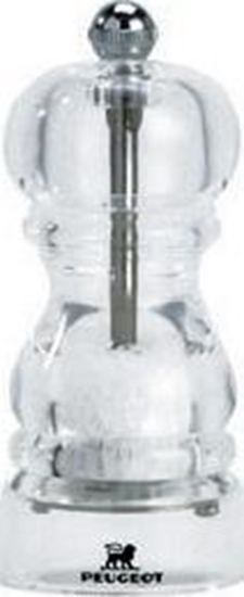 Picture of Peugeot NANCY salt mill Acryl clear 12 cm