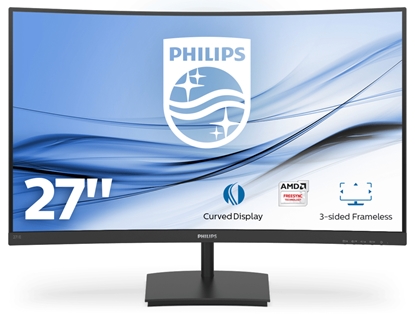 Изображение Philips E Line 271E1SCA/00 LED display 68.6 cm (27") 1920 x 1080 pixels Full HD LCD Black