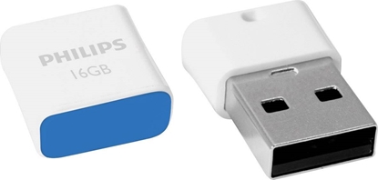 Picture of Philips USB 2.0             16GB Pico Edition Ocean Blue