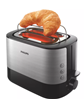 Picture of Philips Viva Collection Toaster HD2637/90 Extra wide 2 slots toaster Built in bun warmer Black