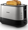 Picture of Philips Viva Collection HD2637/90 toaster 7 2 slice(s) Black, Stainless steel
