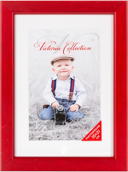 Picture of Photo frame Natura 15x21, red