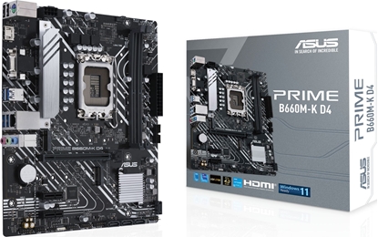 Picture of ASUS PRIME B660M-K D4 Intel B660 LGA 1700 micro ATX