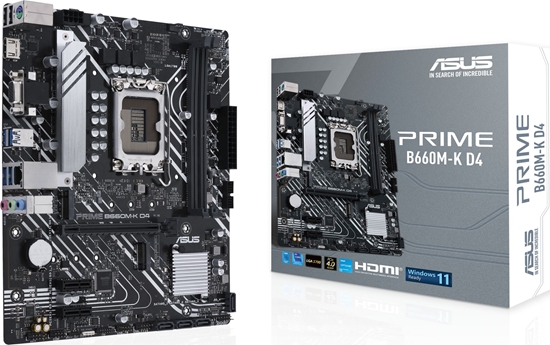 Picture of ASUS PRIME B660M-K D4 Intel B660 LGA 1700 micro ATX