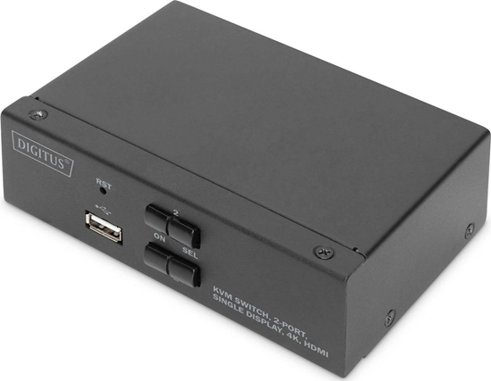 Picture of Digitus KVM Switch, 2 Port, Single Display, 4K, HDMI?