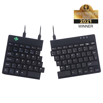 Attēls no R-Go Tools Split R-Go Break ergonomic keyboard, QWERTY (US), wired, black