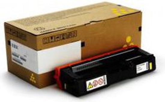 Picture of Ricoh 407719 toner cartridge 1 pc(s) Original Yellow