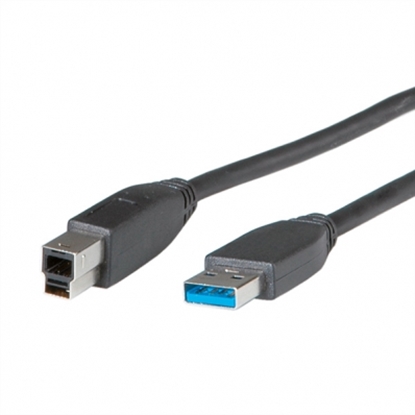 Attēls no ROLINE USB 3.0 Cable, A - B, M/M, 3.0 m