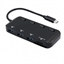 Изображение ROLINE USB 3.2 Gen 1 Hub, 3 Ports, Type C connection cable, with Card Reader, sw