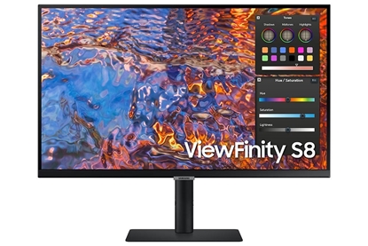 Attēls no Samsung LS27B800PXU computer monitor 68.6 cm (27") 3840 x 2160 pixels 4K Ultra HD IPS Black