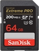 Picture of SanDisk 64GB SDXC Extreme PRO