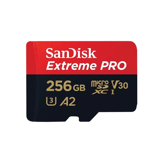 Picture of SanDisk Extreme PRO 256 GB MicroSDXC UHS-I Class 10