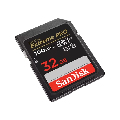 Attēls no SanDisk Extreme PRO 32 GB SDHC UHS-I Class 10