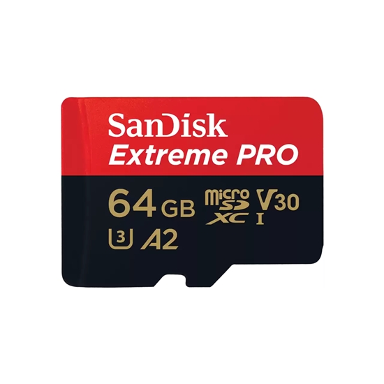 Picture of SanDisk Extreme PRO 64 GB MicroSDXC UHS-I Class 10